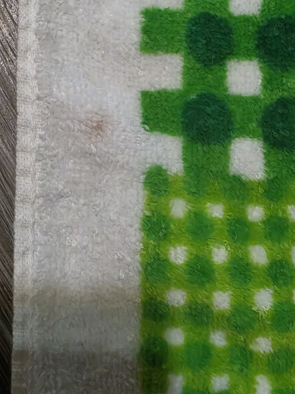 Vintage Floral Green & Blue Decorative Hand Kitchen Towel